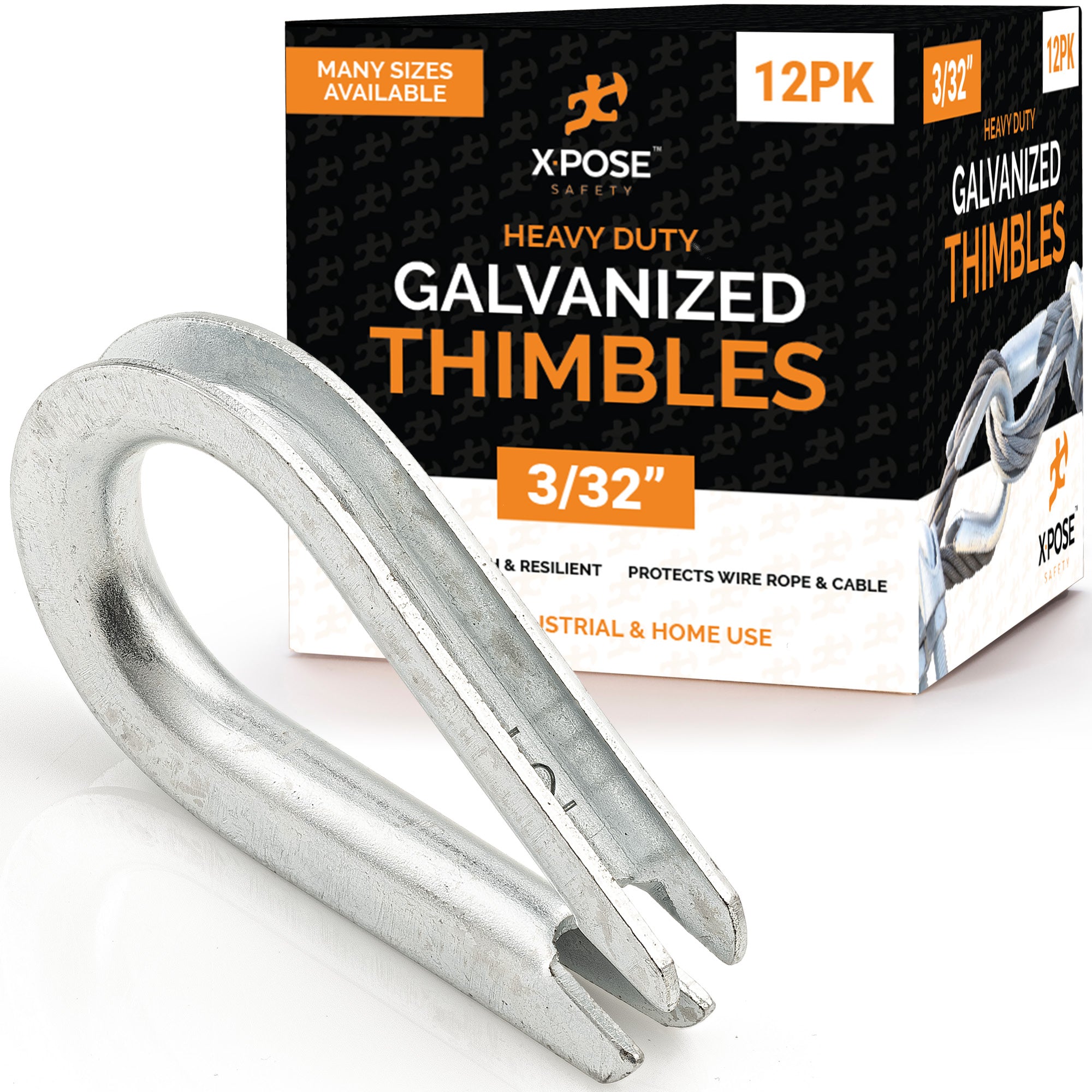 Galvanized Steel Cable Thimbles