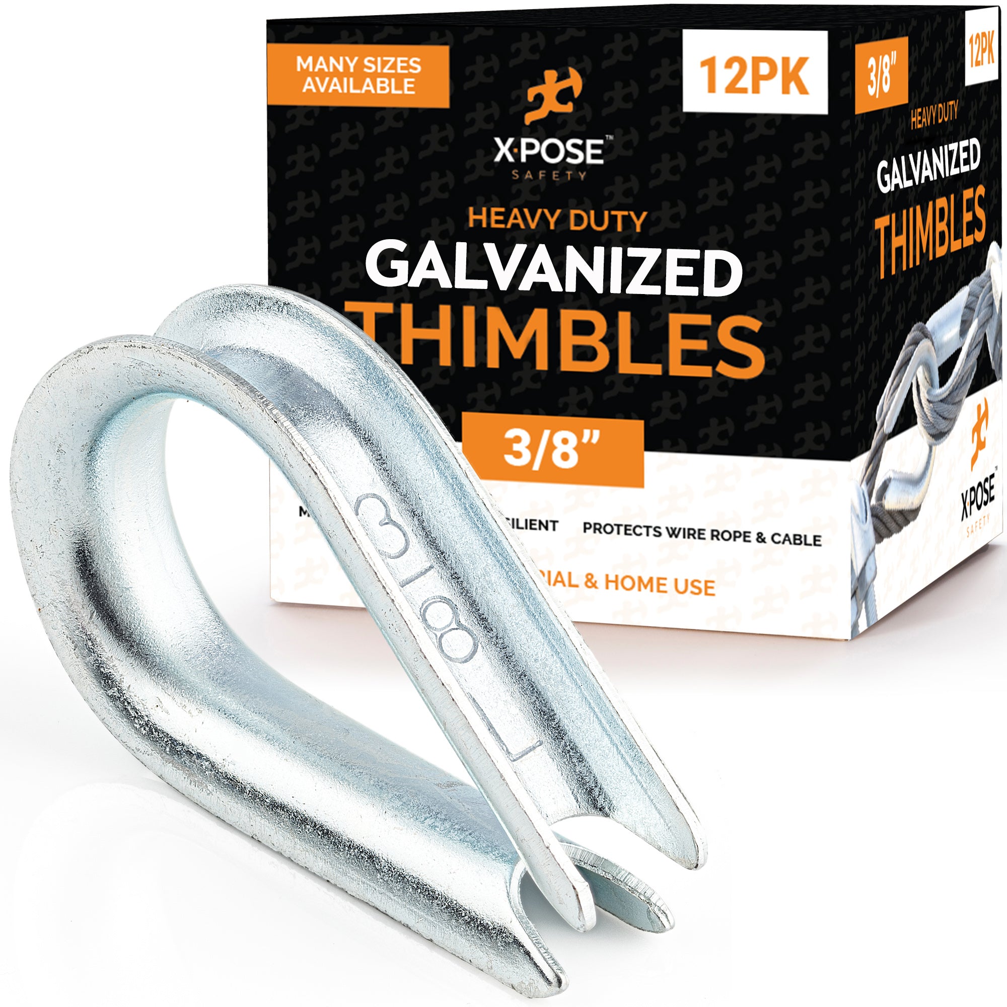 Galvanized Steel Cable Thimbles