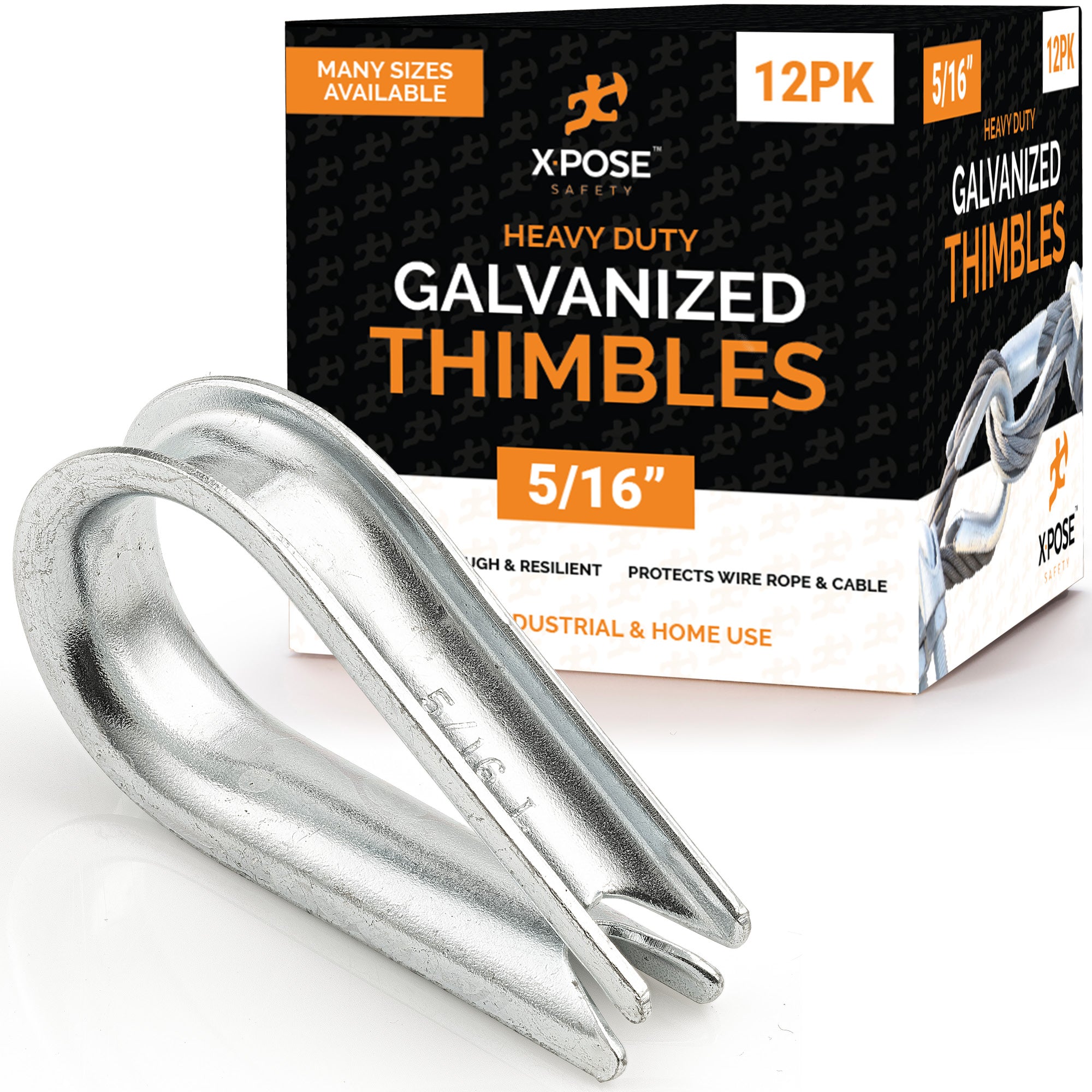 Galvanized Steel Cable Thimbles