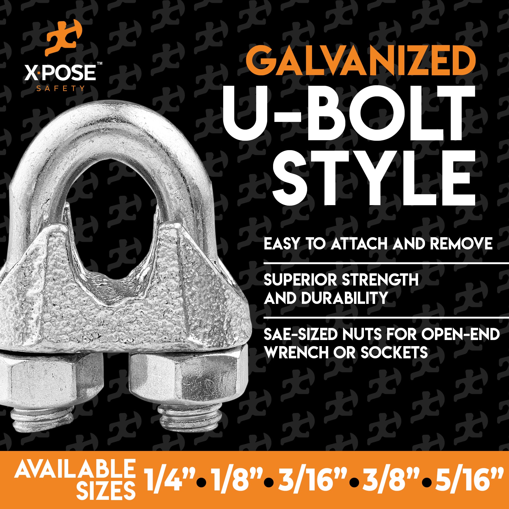 Galvanized Steel Cable Clamps