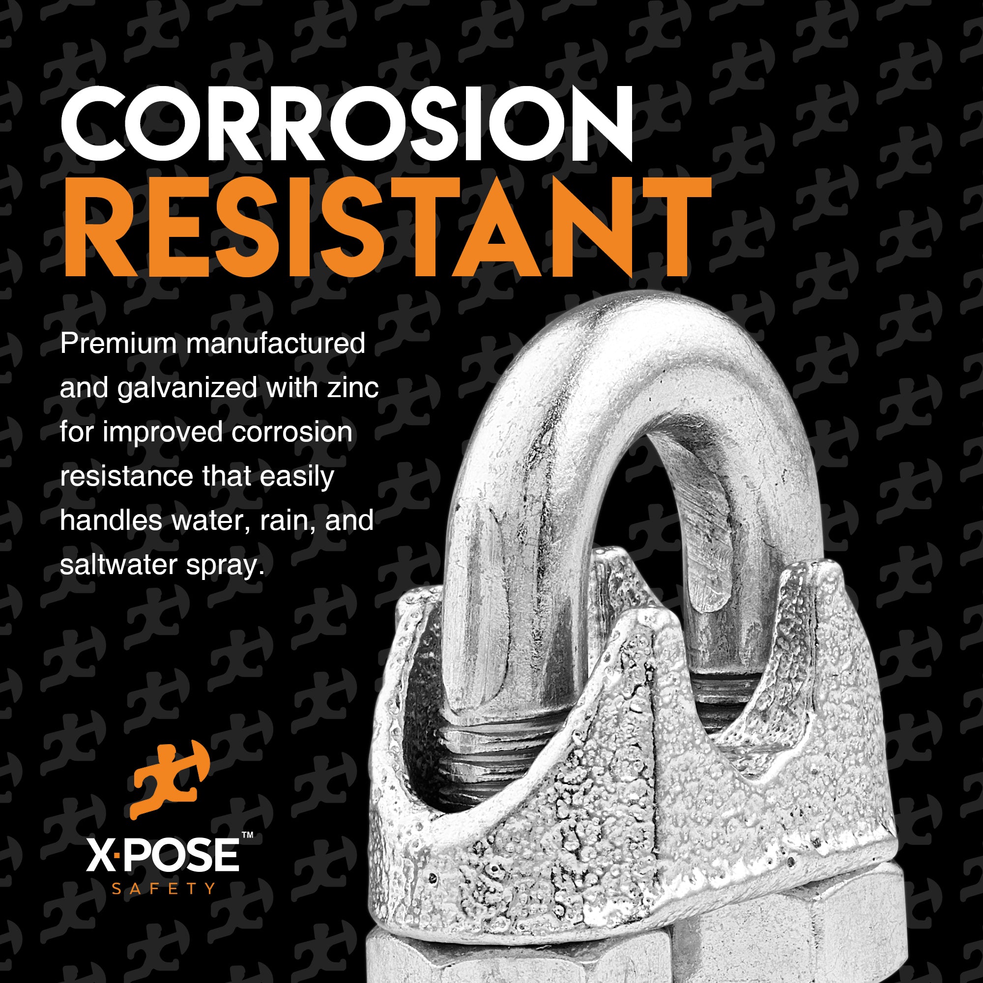 Galvanized Steel Cable Clamps