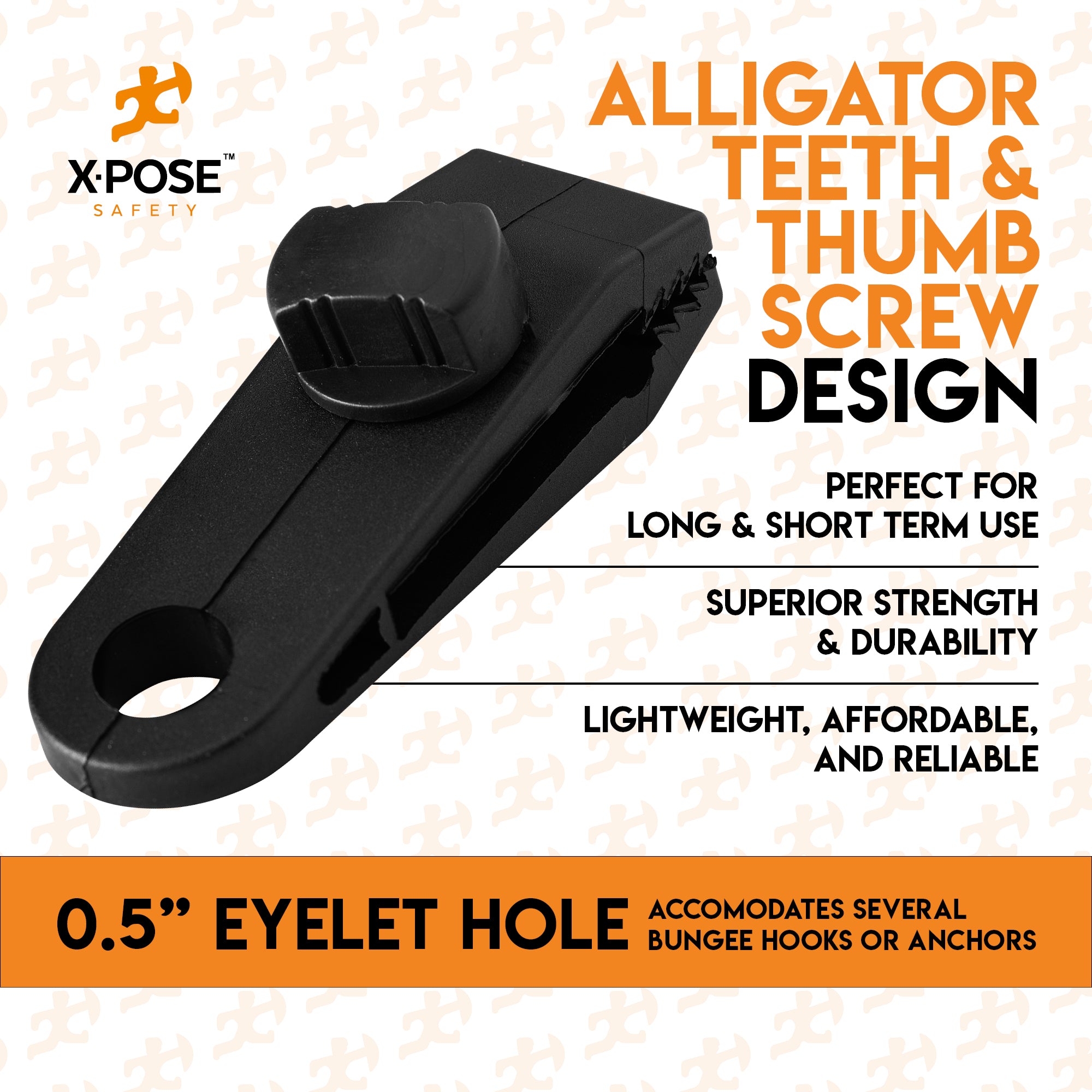 Heavy Duty Reusable Tarp Clips