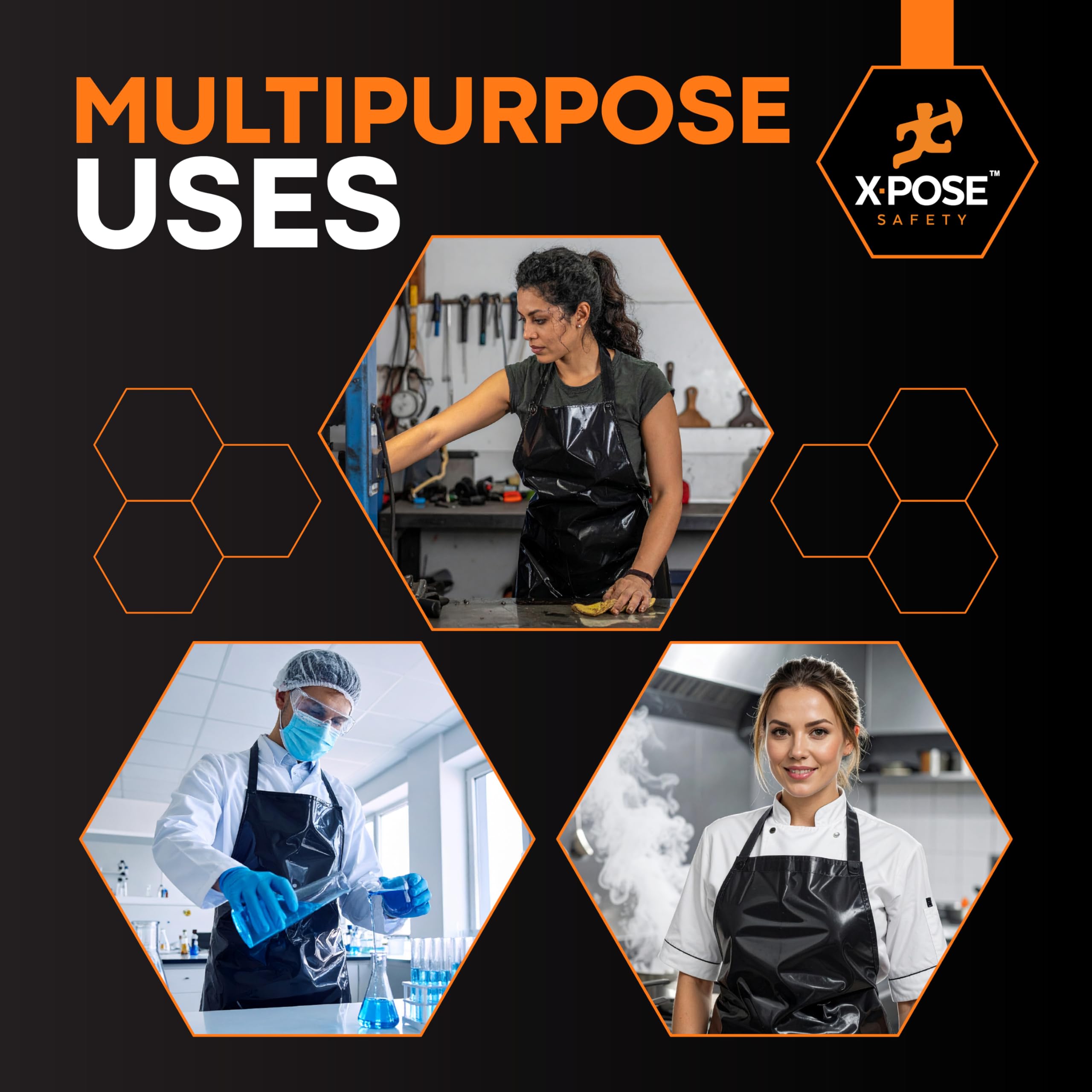 Heavy Duty Industrial grade Vinyl Aprons