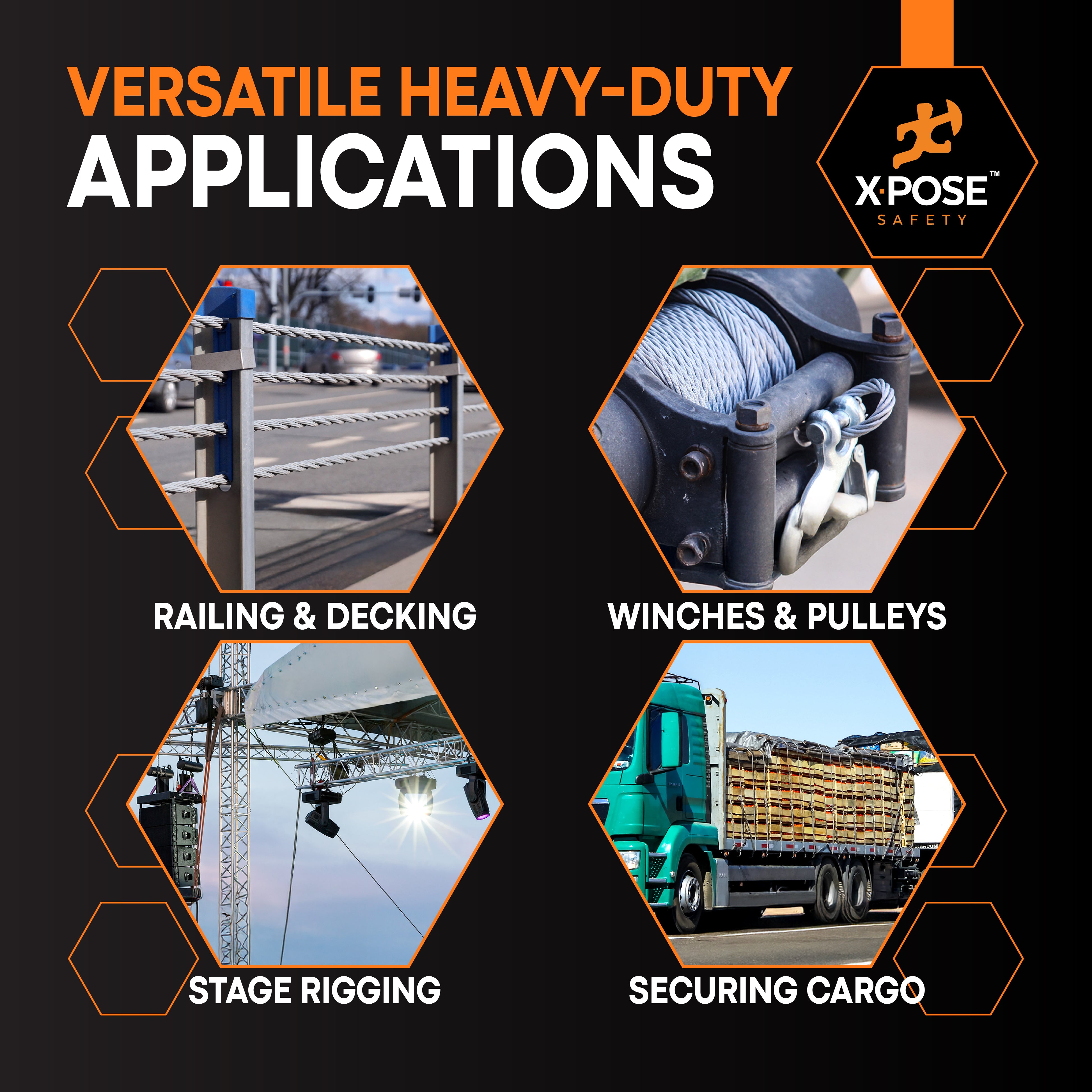 7x19 Galvanized Steel Aircraft Cable