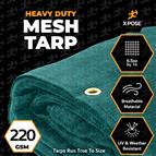 Green Mesh Truck Tarp