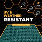 Green Mesh Truck Tarp