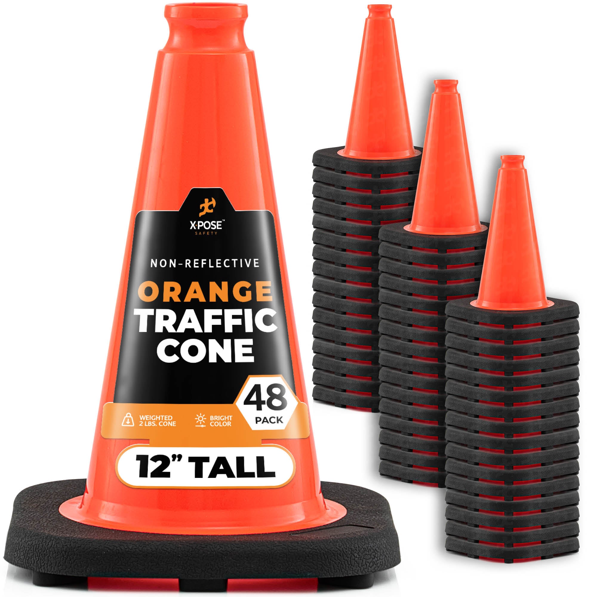 12" Orange Traffic Cone