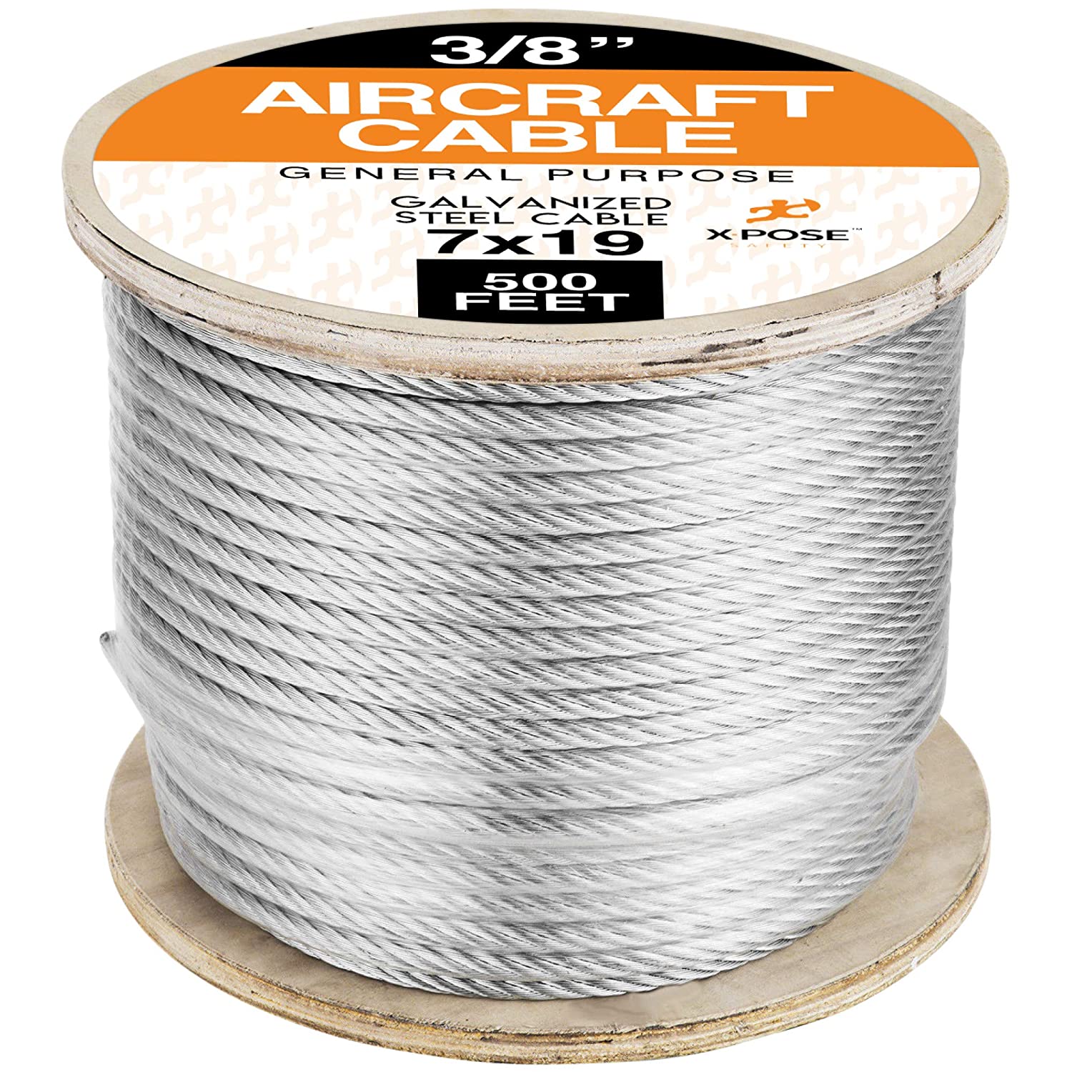 7x19 Galvanized Steel Aircraft Cable