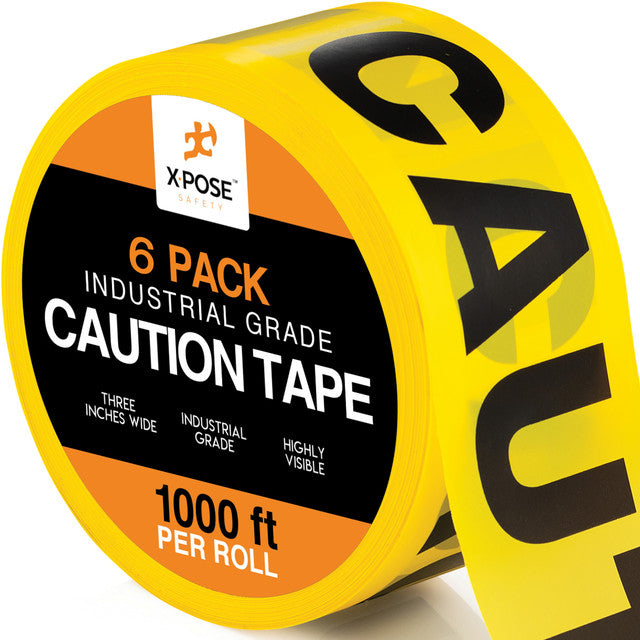 3" Barricade Tape Roll 1000 FT