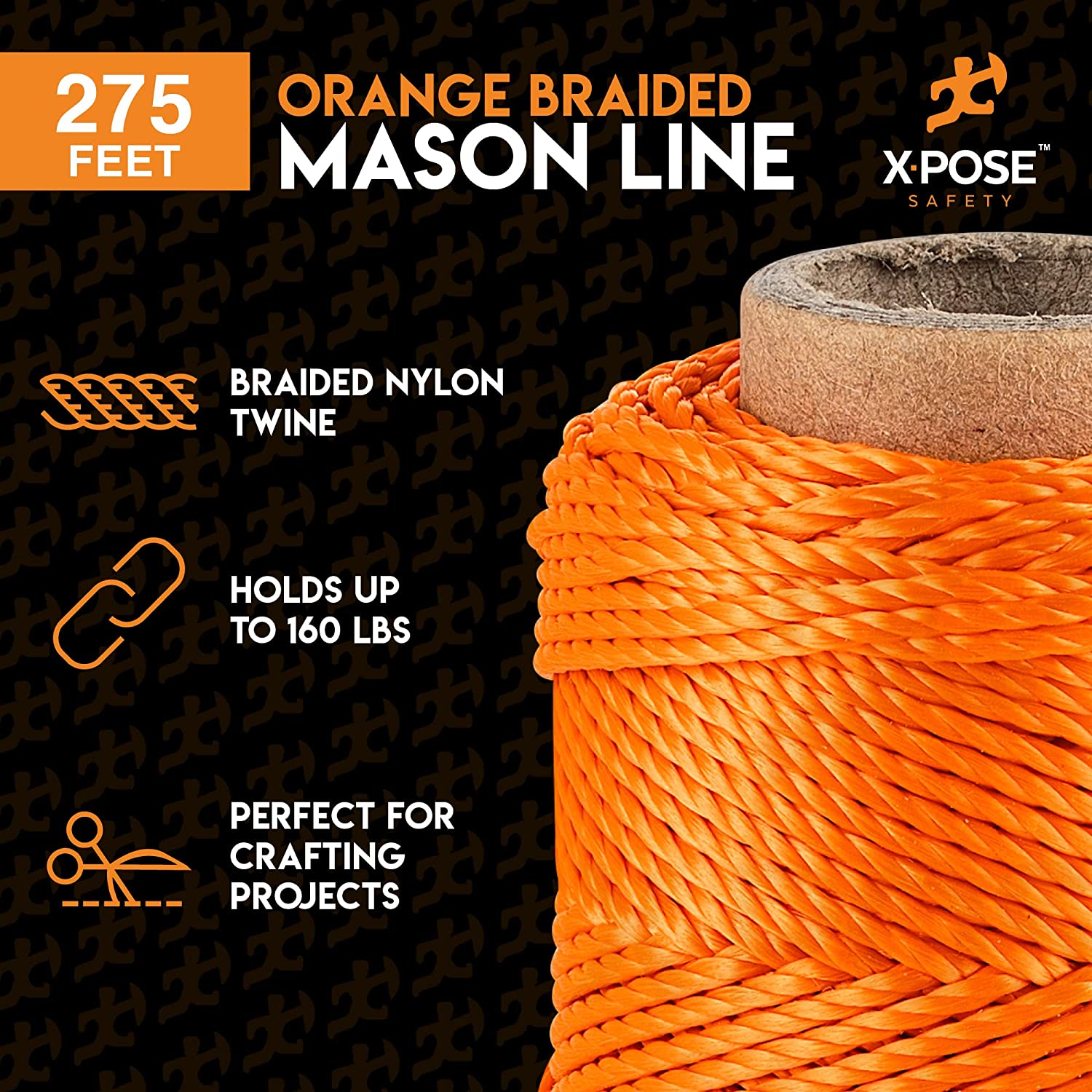 Nylon Twine - 275' Nylon String - Synthetic Thin Twine String