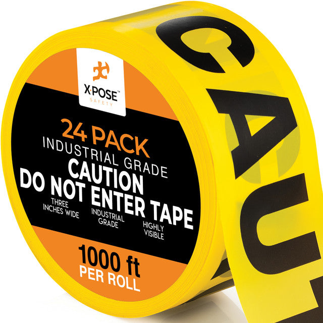 3" Barricade Tape Roll 1000 FT