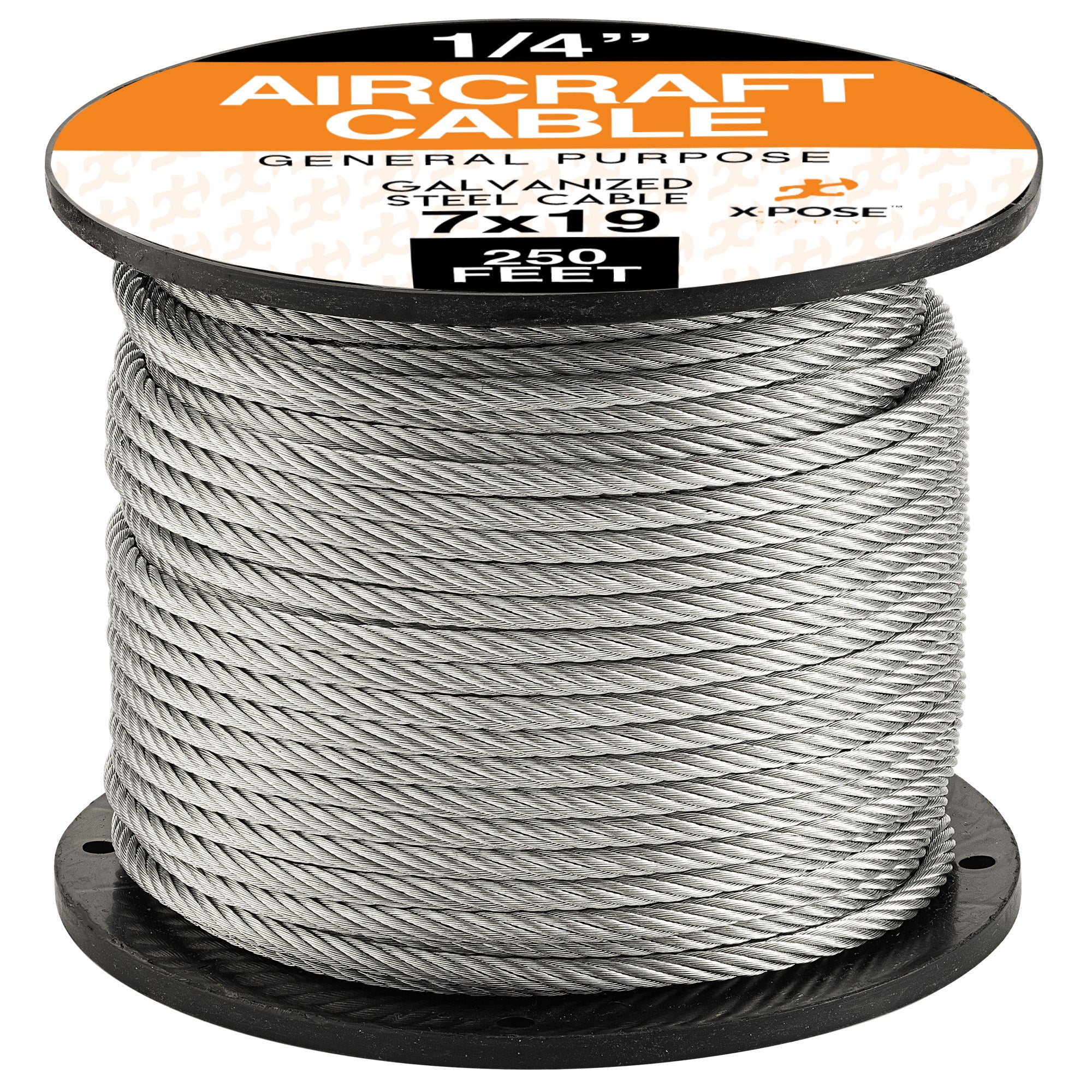 7x19 Galvanized Steel Aircraft Cable