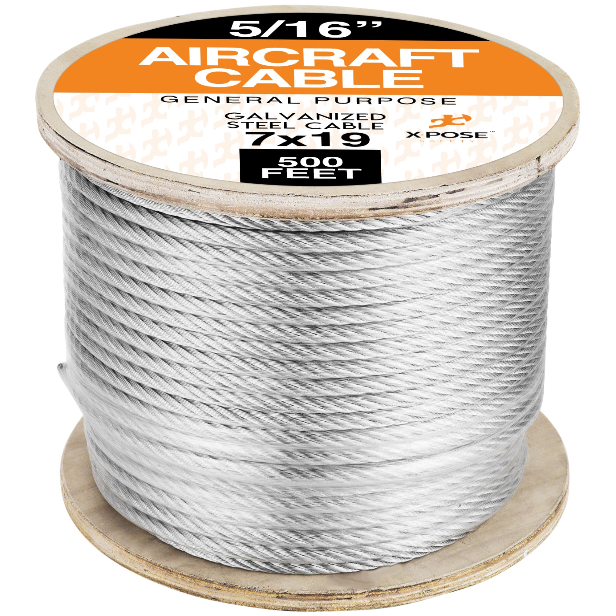 7x19 Galvanized Steel Aircraft Cable