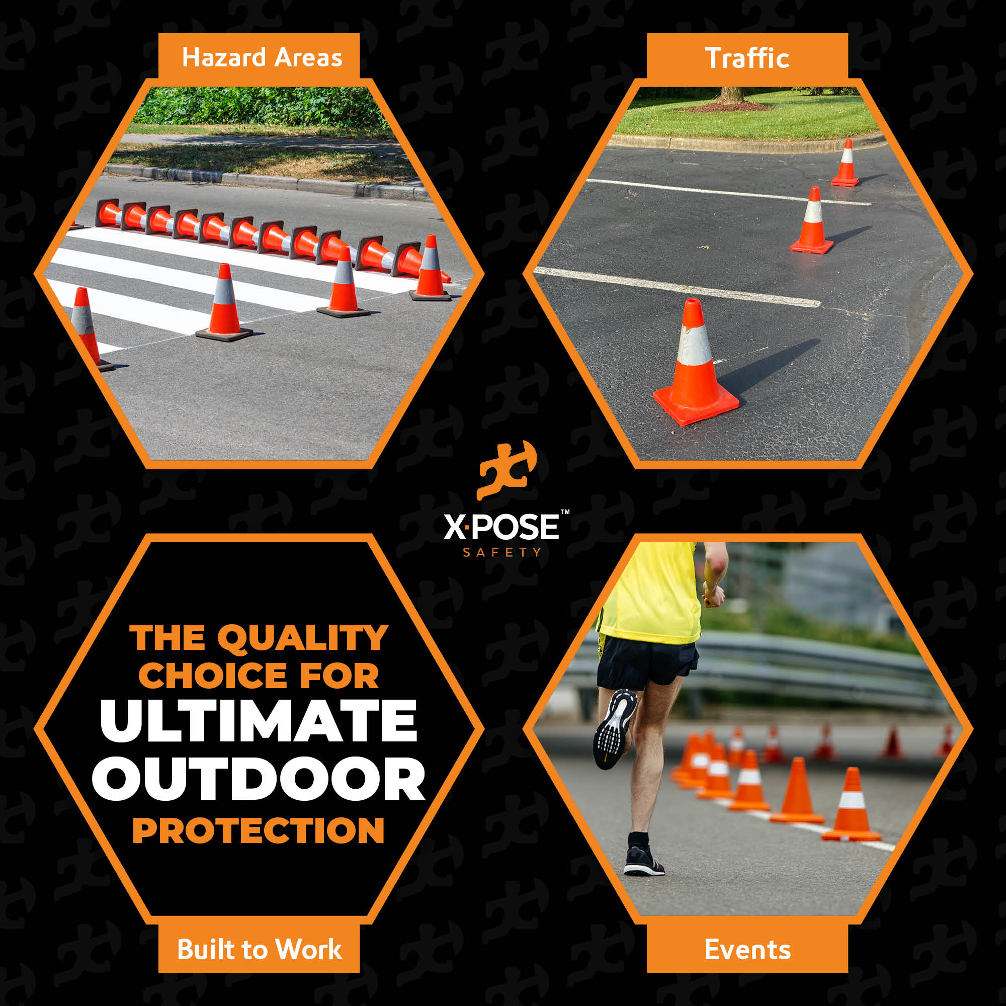 12" Orange Traffic Cone
