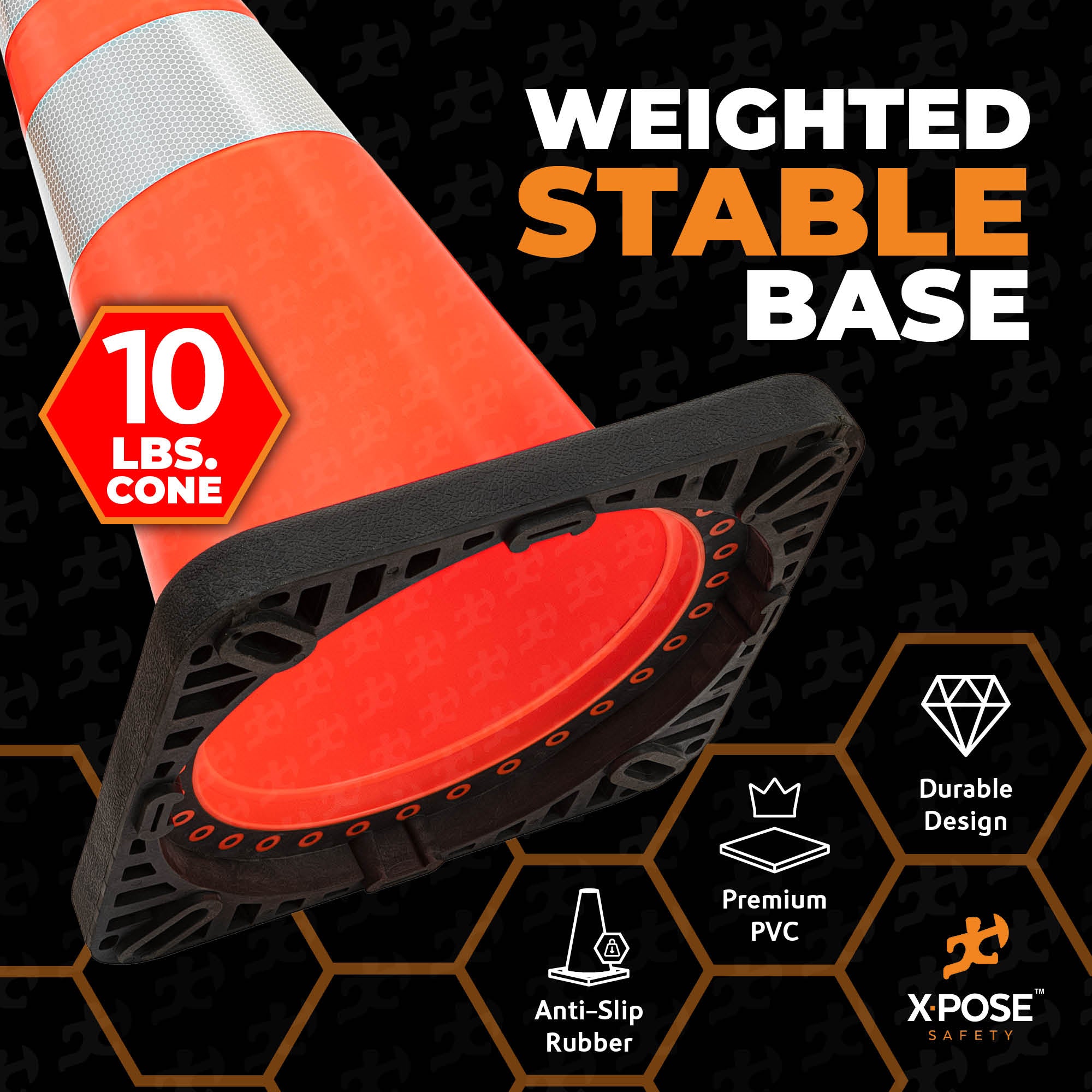 28" Orange Traffic Cone