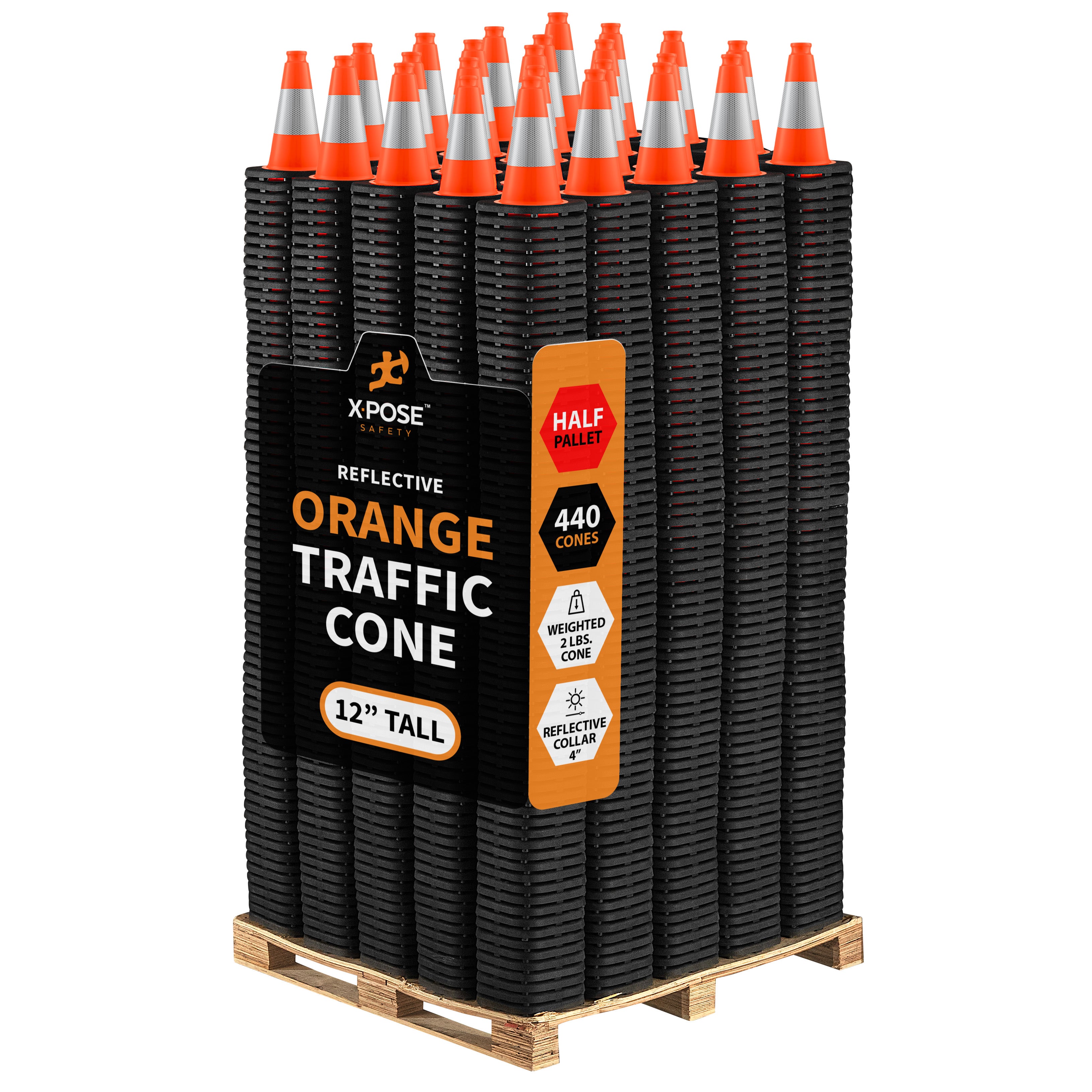 12" Orange Traffic Cone