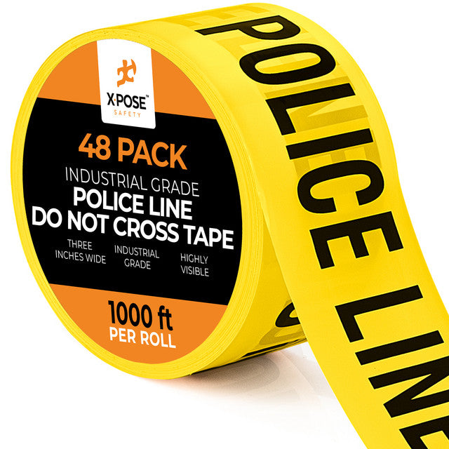 3" Barricade Tape Roll 1000 FT