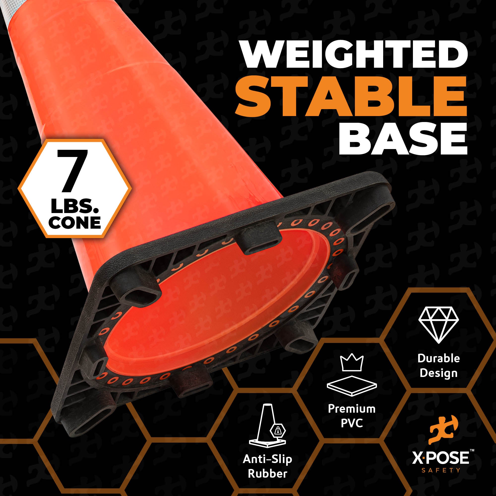 28" Orange Traffic Cone