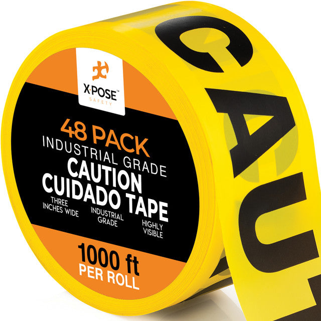 3" Barricade Tape Roll 1000 FT