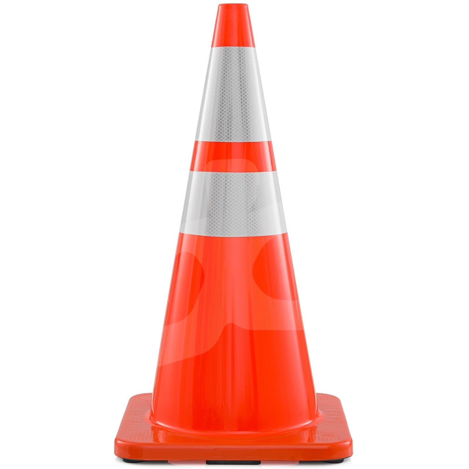 28" All Orange Traffic Cone