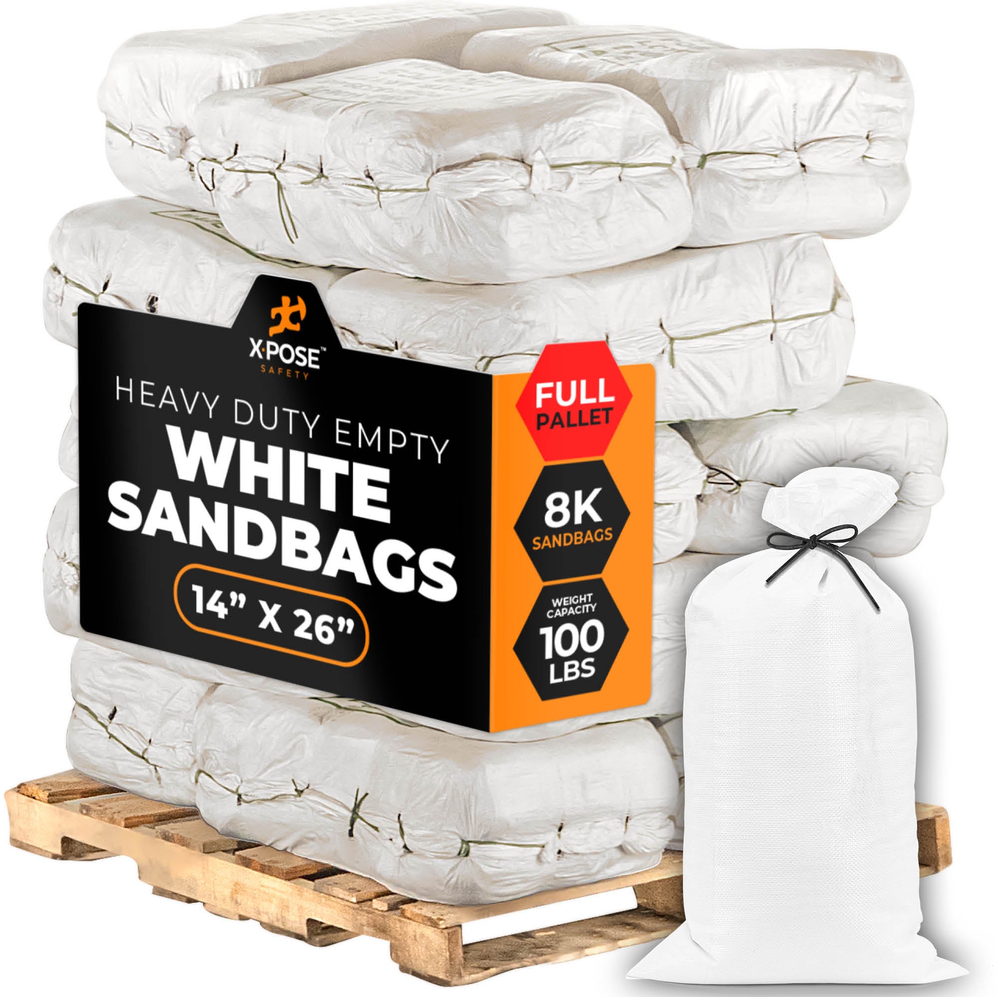 H/D Woven Polypropylene Empty Sand Bags