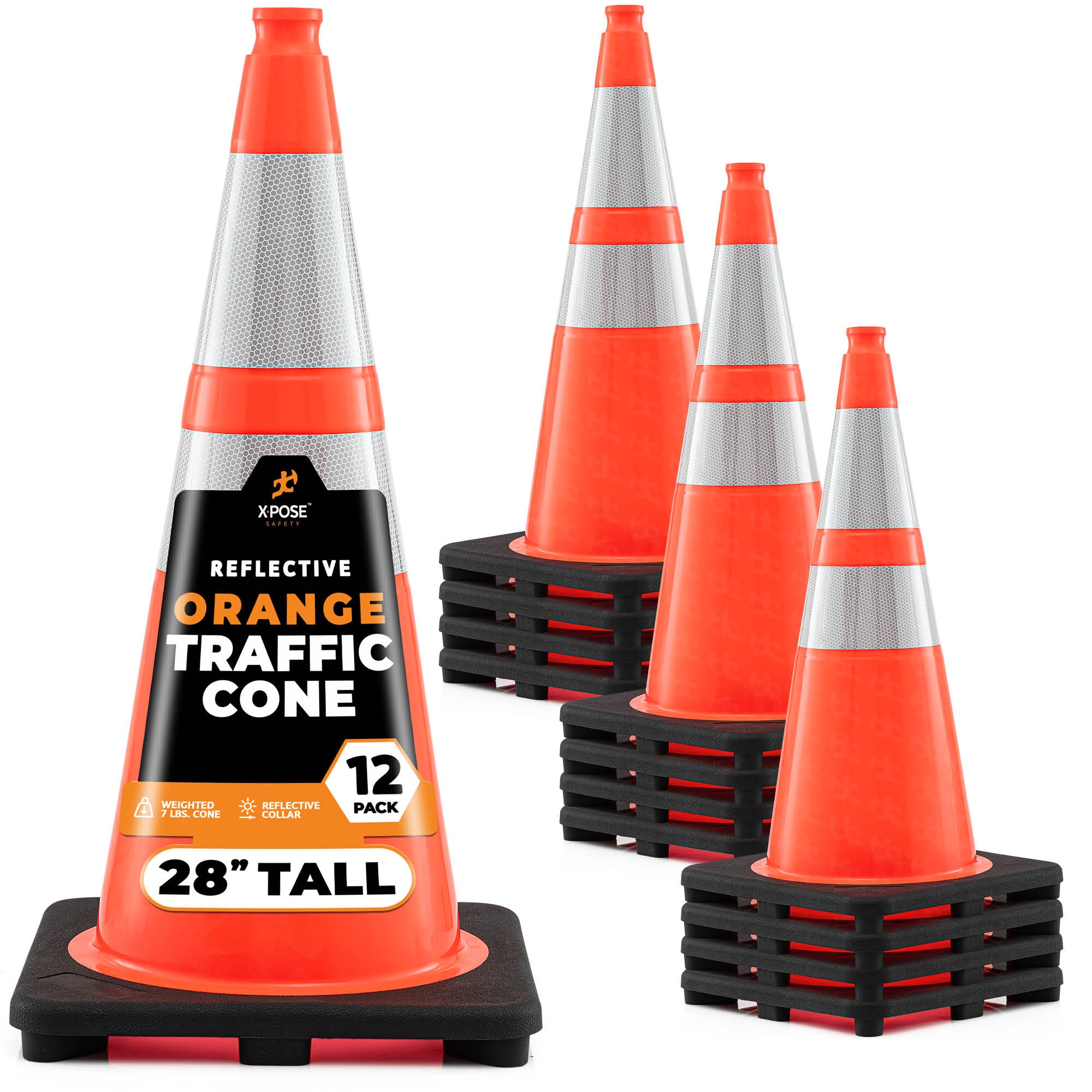 28" Orange Traffic Cone