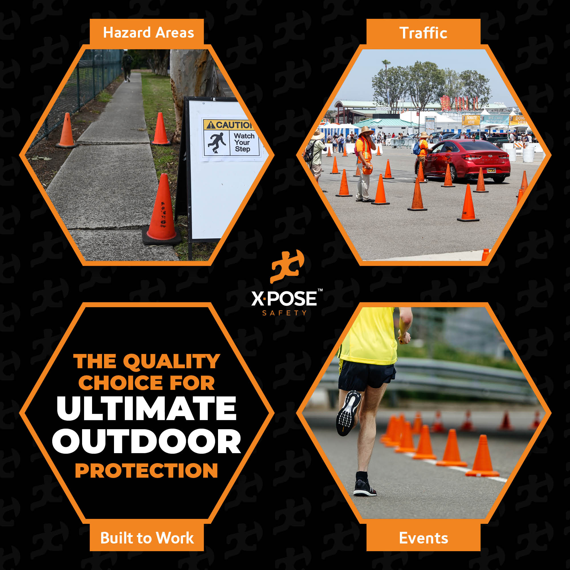 18" Orange Traffic Cone