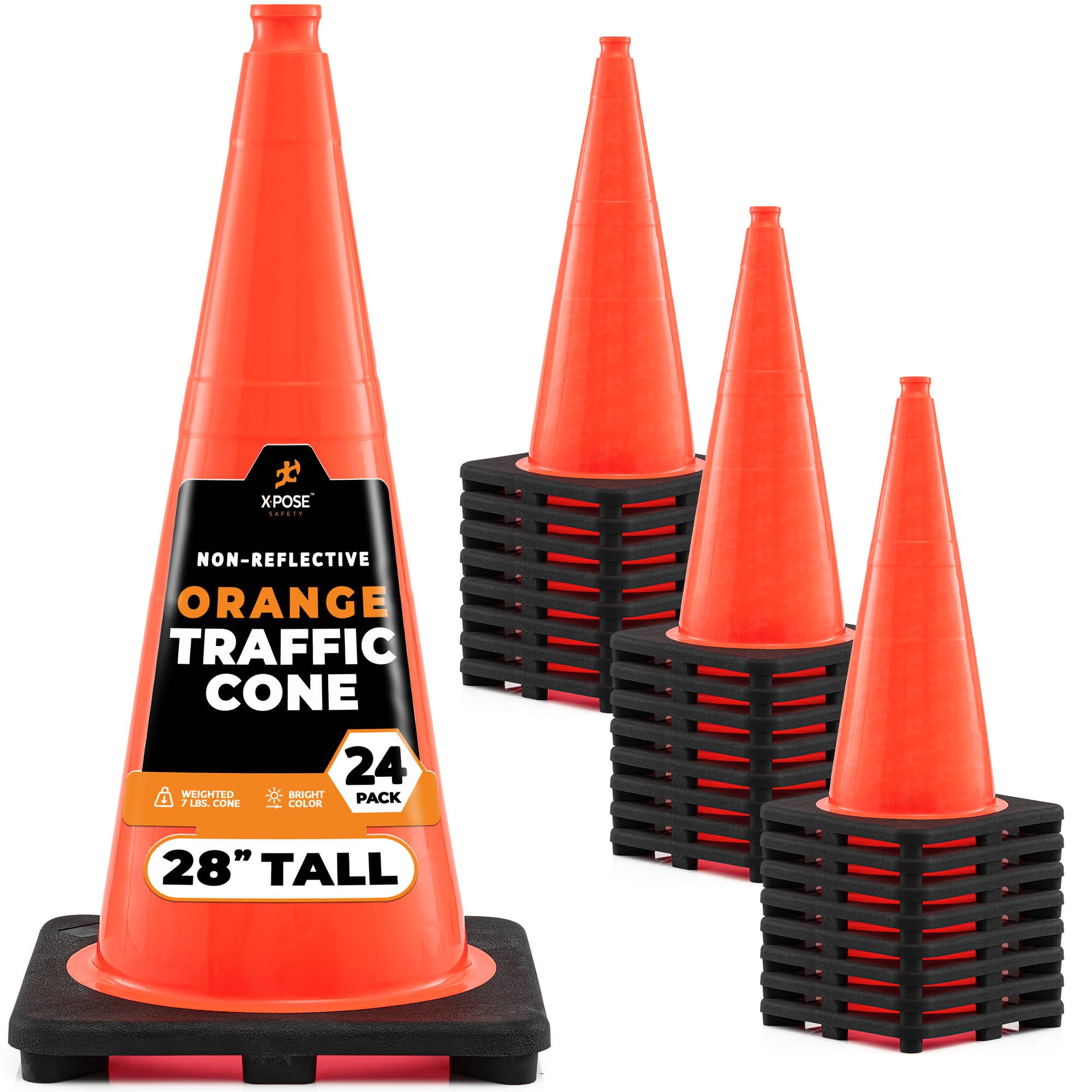 28" Orange Traffic Cone