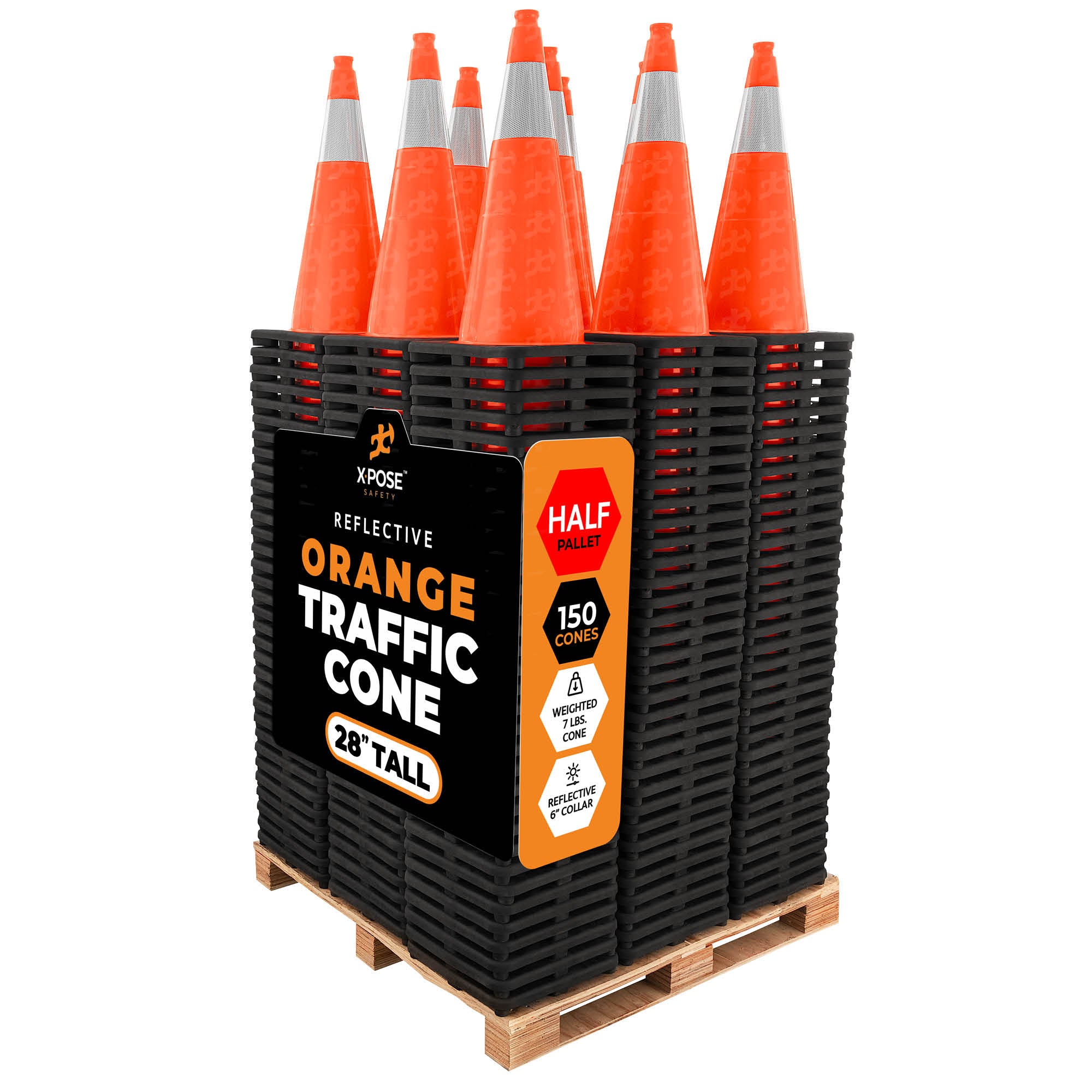 28" Orange Traffic Cone