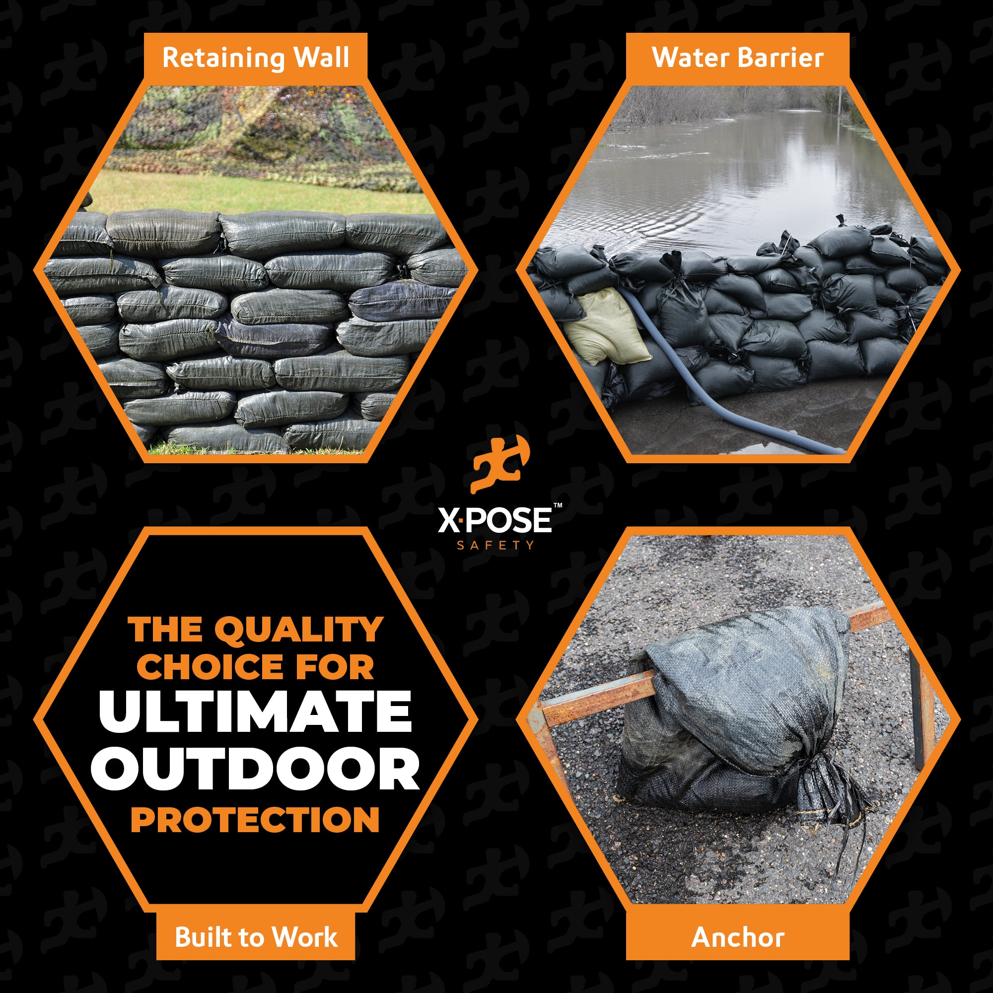 H/D Woven Polypropylene Empty Sand Bags